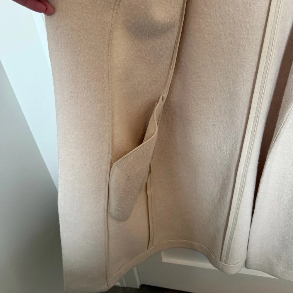 Aritzia Wilfred cream Pea Coat, GUC, Sz S, - Picture 8 of 12